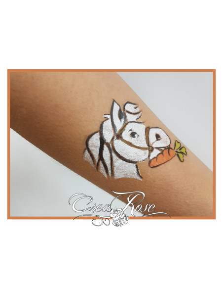 Schmink Sjabloon Paard Sint Crea1054