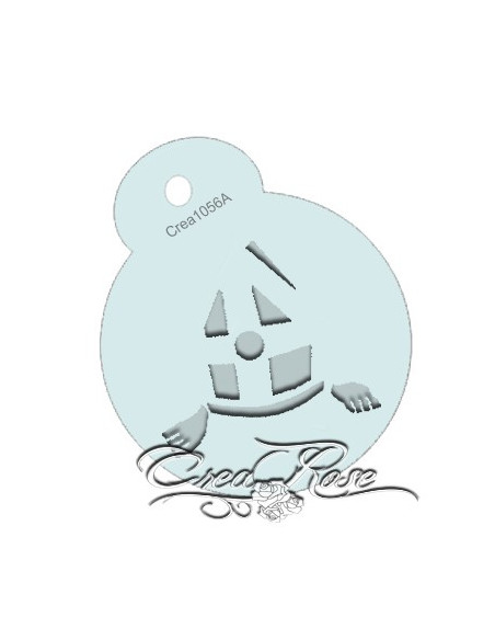 Schmink Sjabloon Duo Mijter Crea1056A/B