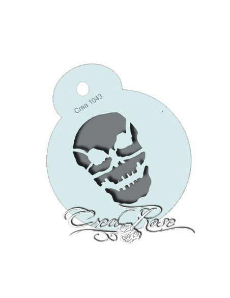 Schmink Sjabloon Skull CREA1043