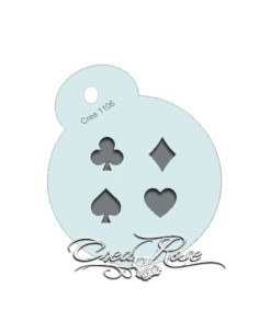 Schmink Sjabloon M Kaart Symbolen CREA1106