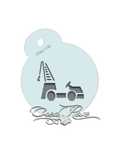 Schmink Sjabloon M Takel Wagentje CREA1130