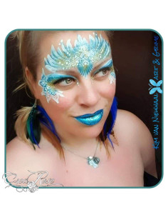 Schmink Sjabloon L Henna Style, Lijnen CREA2039 2