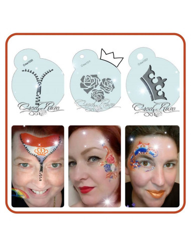 Schmink Sjabloon Kroon CREA1007