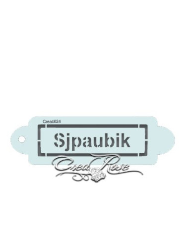 Schmink Sjabloon P Sjpaubik CREA4024