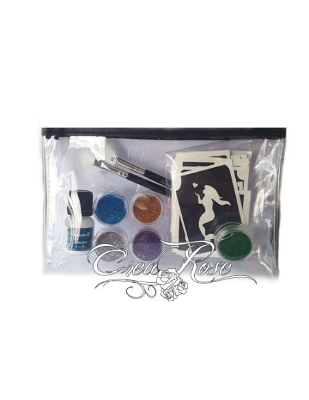 Glittertattoo Set Compleet Mix