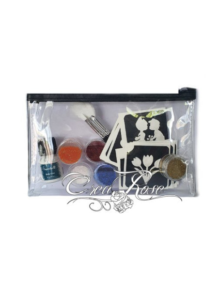Glittertattoo Set Compleet Holland