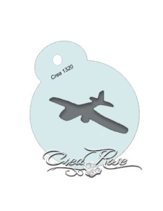 Schmink Sjabloon M Vliegtuig CREA1320