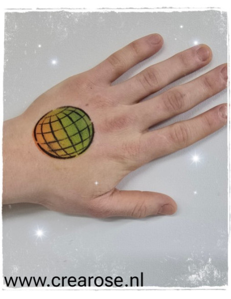 Crea Schmink Sjabloon XL CreaRose