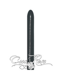 sempertex zwarte modelleer ballon met het logo van crearose