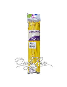 gele modelleerballon met logo crearose 2