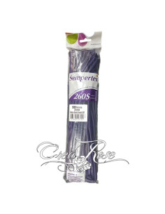 Paars gekleurde modelleerballon van het merk sempertex met logo van crearose 2