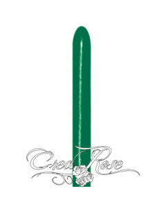 donkergroene modeleerballon, met logo van CreaRose