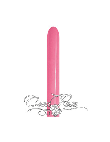 Roze modelleer ballon, verpakt met de nozzle omhoog